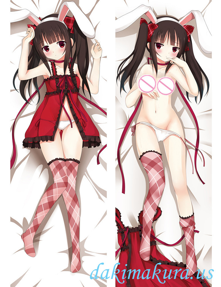 Rabbit Girl Anime Dakimakura Japanese Love Body Pillow Cover